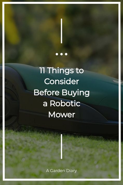 Enhance your robotic mower buying process by considering important factors for efficient lawn maintenance. Uncover valuable insights to streamline your decision-making and elevate your lawn care experience. Robotic Mower, Robotic Mowers, Yard Maintenance, Garden Diary, Lawn Maintenance, Buying Process, Outdoor Tools, Software Update, Diy Installation