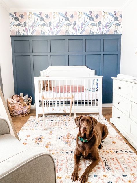 Nursery Accents, Nursery Accent Wall, Wooden Baby Gym, Affordable Boho, Nursery Room Design, Girl Nursery Room, Baby Room Inspiration, Nursery Room Inspiration, Boho Nursery Decor