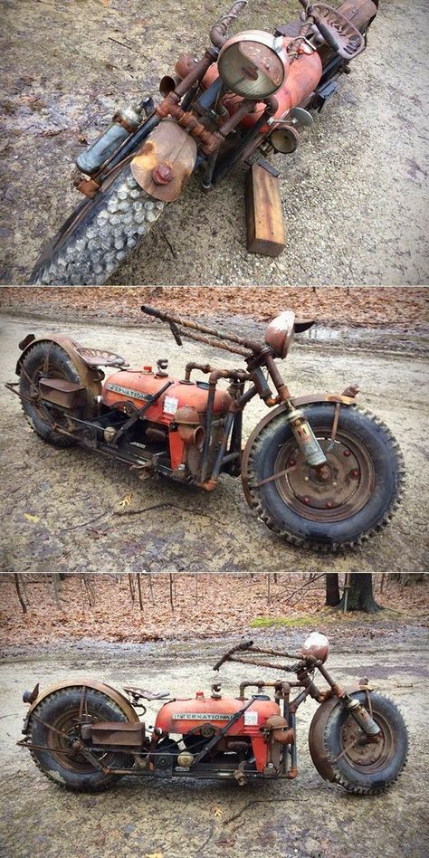 Rat Bike Motorcycle, Rat Rod Bike, Custom Motorcycles Bobber, Rat Bikes, Vintage Motorcycle Posters, Motorcycle Apparel, Cafe Racing, Rat Bike, Trike Motorcycle