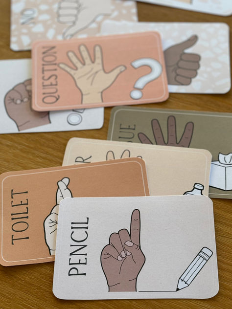 Use our modern editable hand signal posters to enhance your classroom management! Made to match our BOHO SUMMER classroom decor, these helpful signs are designed to promote nonverbal communication and minimize interruptions. Choose from three different styles all with simple modern design and feature multicultural hand signal illustrations.

Perfect for elementary classrooms, this set of hand signal posters helps create a smooth and efficient learning environment. Classroom Neutral, Summer Classroom Decor, Sign For Classroom, Effective Classroom Management, Hand Signals, Nonverbal Communication, New Classroom, Classroom Displays, Learning Environments