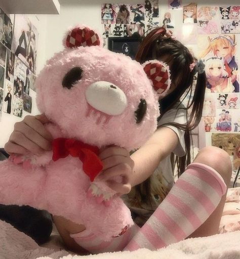 Creepy Cute Aesthetic, Gloomy Bear, Cute Core, Kawaii Core, Yami Kawaii, Creepy Cute, Instagram Sign, Me Core, Cute Stuff