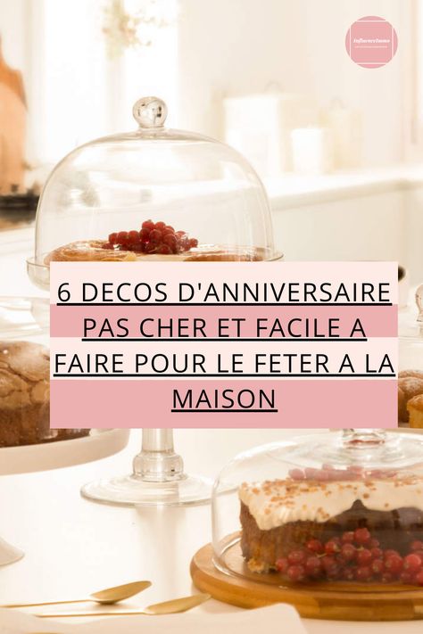 Lorsqu’il s’agit de fêter son anniversaire à la maison, l’excitation l’emporte toujours sur les nerfs. Et avec ces idées déco faciles et pas chères, je vous assure que la fête sera inoubliable.

Si vous êtes l'un de moi, je suis sûr qu'à chaque anniversaire, vous pensez à la même chose : rendre la célébration encore plus spéciale que la précédente. Diy Deco Anniversaire, Anniversaire Diy, Diy Decor, Marketing, Birthday