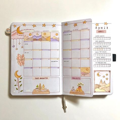 Cute Bujo Spreads, Bujo Opening Page Ideas, Bujo Starting Page Ideas, Monthly Spread Ideas, Bujo Ideas Page, Bujo Daily, Monthly Journal Spread, Monthly Bujo, Bujo Calendar