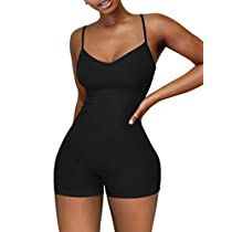 Check this out on Amazon Short Jumpsuit Outfit, Curvy Shorts, Flare Jumpsuit, Body Suit Outfits, Casual Rompers, One Piece Outfit, Yoga Fashion, Jumpsuit Shorts Rompers, Short Jumpsuit