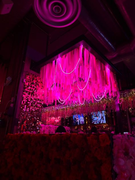 #pink #bar #aesthetic Cute Bar Aesthetic, Pink Burlesque Aesthetic, Pink Casino Aesthetic, Pink Club Aesthetic, Brothel Aesthetic, Girly Bar, Japanese Cocktails, Speakeasy Decor, Angelcore Aesthetic