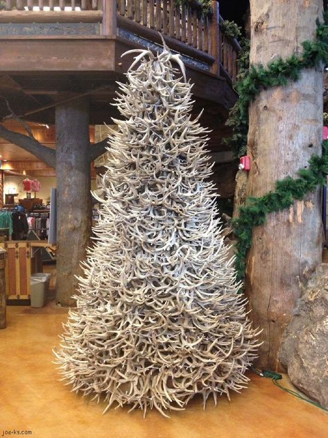 Deer Horn Christmas Tree, Antler Tree Topper, Deer Antler Tree, Texas Christmas Tree, Antler Christmas Tree, Antler Tree, Horn Decor, Deer Hunting Decor, Shed Hunting