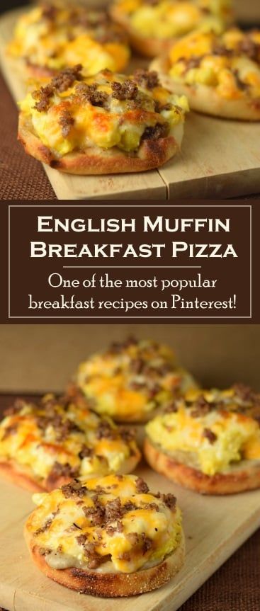 English Muffin Breakfast Pizza, Popular Breakfast Recipes, English Muffin Breakfast, Muffin Breakfast, Breakfast Pizza Recipe, Breakfast Platter, English Muffins, Breakfast Pizza, Breakfast Recipes Casserole