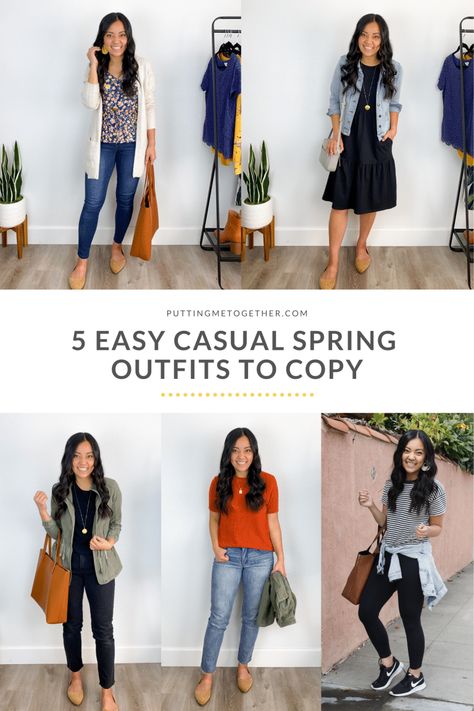 Simple Spring Outfits, Play Outfit, Spring Capsule Wardrobe, Fresh Outfits, Outfit Formulas, Cute Spring Outfits, Outfits 2017, Early Spring Outfits, Layering Outfits