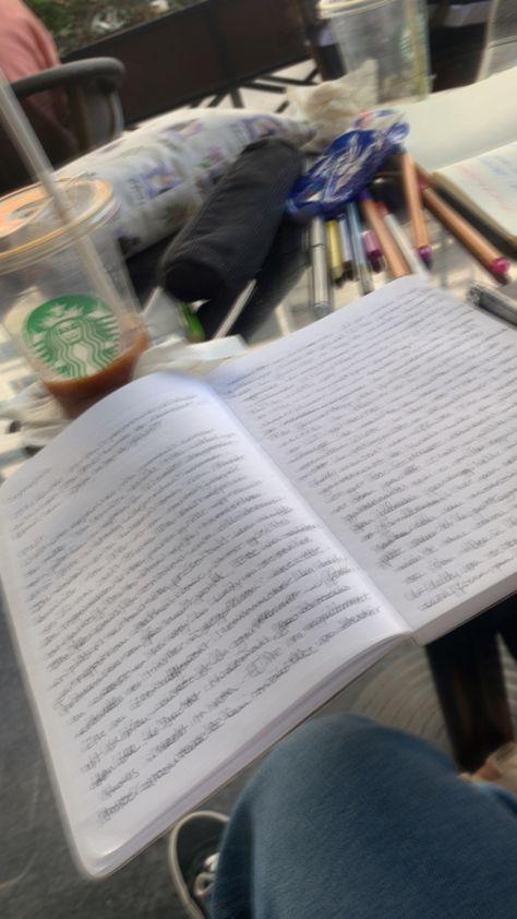 Creative Writing Student Aesthetic, Creative Writing Major Aesthetic, Writing Memoirs, Writer Journal, Creative Writing Major, Aesthetic Starbucks, Memoir Writing, Academic Validation, Writing Art