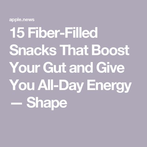 15 Fiber-Filled Snacks That Boost Your Gut and Give You All-Day Energy — Shape Fiber Rich Snacks, High Protein Foods List, Frozen Strawberry Lemonade, Protein Foods List, Fiber Snacks, Healthy Breakfast Snacks, High Protein Foods, Low Glycemic Foods, Healthy Eating Ideas