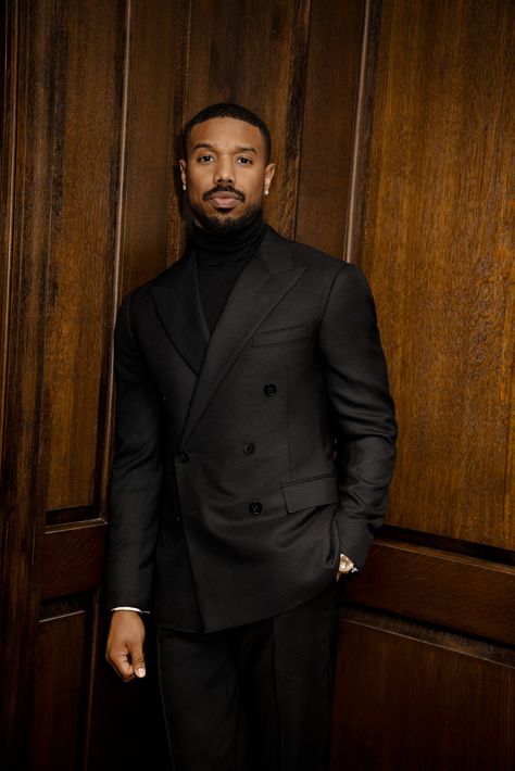 Michael B Jordan 2023, Creed Michael B Jordan, Black Mens Fashion Suits, Adonis Creed, Tiktok Crush, Black Men Suits, Michael Bakari Jordan, Men Poses, Class Outfits