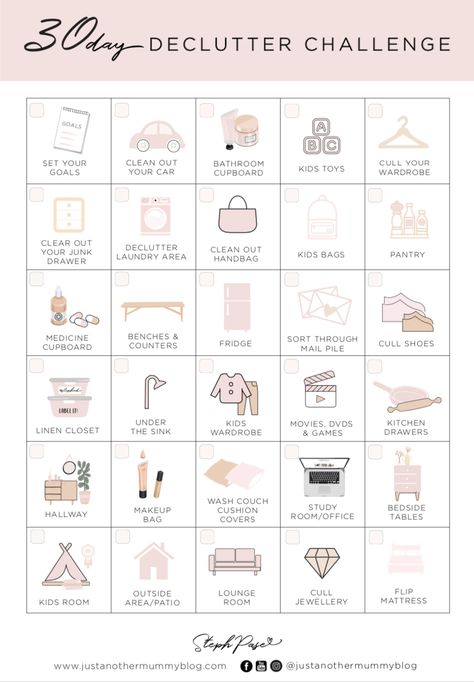 Just Another Mummy Blog, 30 Days Minimalism Challenge, 30 Day Bedroom Declutter Challenge, 30 Days Declutter Challenge, Decluttering Challenge 30 Day, Declutter Challenge 30 Day, 30 Day Reset Challenge, 30 Day Minimalist Challenge, Declutter Challenge 2023