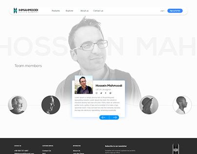 Check out new work on my @Behance portfolio: "Team members page UI/UX" http://be.net/gallery/70730067/Team-members-page-UIUX Leadership Page Web Design, Website Team Page, Team Page Web Design, Team Members Design Layout, Team Introduction Design, Meet Our Team Design, Team Design Layout, Our Team Page Design, Team Website Design