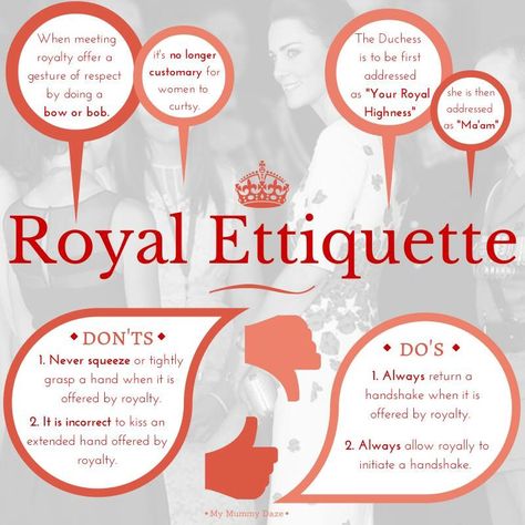 Etiquette Royal Etiquette, Royal Rules, Ball Ideas, Etiquette And Manners, Homeschool Life, Royal Court, British Royalty, British Royal Family, Duchess Of Cambridge