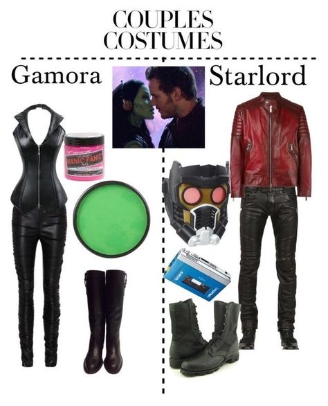 Teenage Halloween Party, Gamora Costume, Starlord And Gamora, Marvel Halloween Costumes, Marvel Inspired Outfits, Avengers Costumes, Superhero Halloween, Marvel Ships, Marvel Costumes