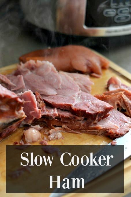 Slowcooker Ham, Country Ham Recipes, Cooking Ham In Crockpot, Slow Cooked Ham, Cooking Ham, Cook Ham, Ham Recipes Crockpot, Slow Cooker Ham Recipes, Smoked Ham Recipe