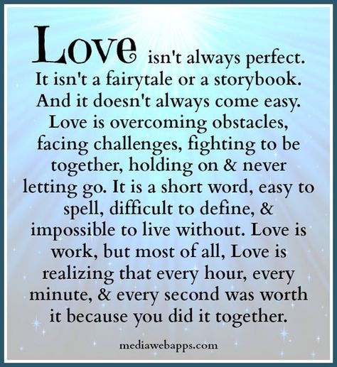 It isn't a fairytale or a storybook and it doesn't always come easy. Description from pinterest.com. I searched for this on bing.com/images Valentines Day Love Quotes, Spiritual Advice, Artistic Ideas, Words Love, Short Words, Love Quotes For Her, Soul Mate, Wedding Officiant, Love My Husband