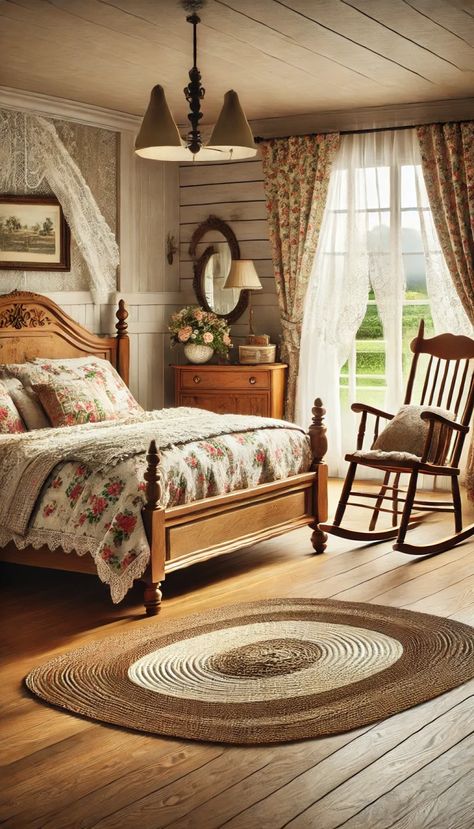 21 Irresistible Country Decorating Ideas That Will Transform Your Home! 🏡✨ Country Style Bedroom, Country Dining Rooms, Country Decorating, Cottage Bedroom, Country Style Kitchen, Country Bedroom, Country Style Homes, My New Room, Dream Home Design