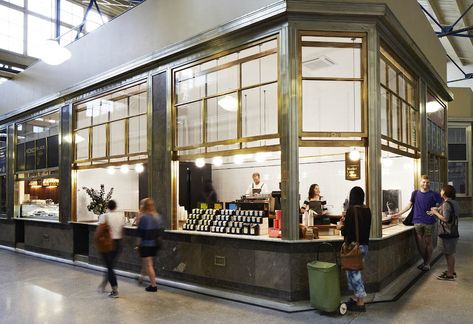 Coffee Market, Queen Victoria Market, Retail Facade, Coffee Shop Interior Design, Coffee Shops Interior, Design Market, Design District, Shop Interior Design, Facade Design