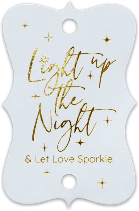 The sparkler tags are finished with gold foil hot stamping printing. Each sparkler tag is printed with the following wordings - "Light up the Night & Let Love Sparkle". Sparkle Wedding Cakes, Wedding Sparkler Tags, Sparkler Tags, Let Love Sparkle, Alice In Wonderland Invitations, Wonderland Invitation, Wedding Concept, Engagement Events, Wedding Send Off