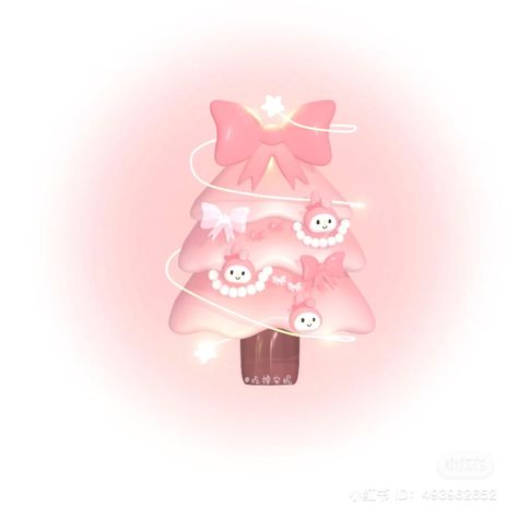 Pink Christmas Widget Aesthetic, Pink Christmas Phone Theme, Pink Christmas Widget, Pink Christmas Icons, Christmas Aesthetic Pfp, Aespacore Icons, Pink Heart Emoji, Sanrio Christmas, Icons Christmas