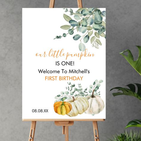 Babyshower Sign, Fall Birthday, Baby Shower Fall, Pumpkin Fall, Fall Baby, Fall Shopping, Foam Board, Fall Pumpkins, Fall Autumn