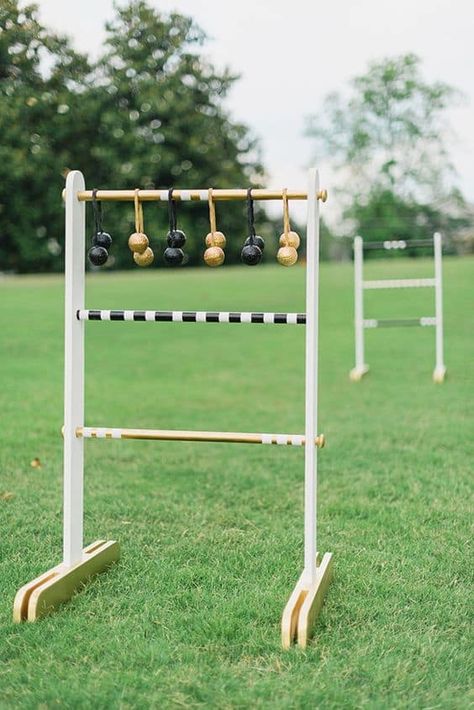 Summer is all about outdoor lawn games. From DIY lawn games to inexpensive lawn games, these ideas will provide hours of fun and summer backyard memories. #DIY #Lawngames #31Daily Outdoor Lawn Games, Ladder Toss, Ladder Golf, Outdoor Yard Games, 31 Daily, Diy Yard Games, Outdoor Graduation Parties, Outside Games, Diy Ladder