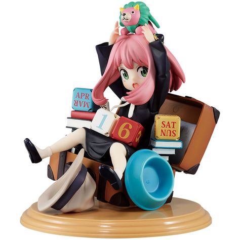 Spy × Family - Anya Forger - Block Calendar - Ichiban Kuji - Ichiban Kuji Spy x Family -Mission Start!- (A Prize) (Bandai Spirits) | MyFigureCollection.net Sakura Manga, Block Calendar, Anime Figurine, Family Mission, Bedroom Toys, Family Figurine, Anya Forger, Spy Family, Akame Ga