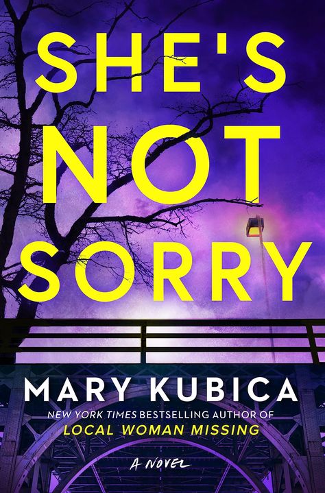 She's Not Sorry by Mary Kubica Mary Kubica, Thriller Novels, Psychological Thriller, Best Mysteries, Suspense Thriller, Find Balance, Not Sorry, Thriller Books, Psychological Thrillers