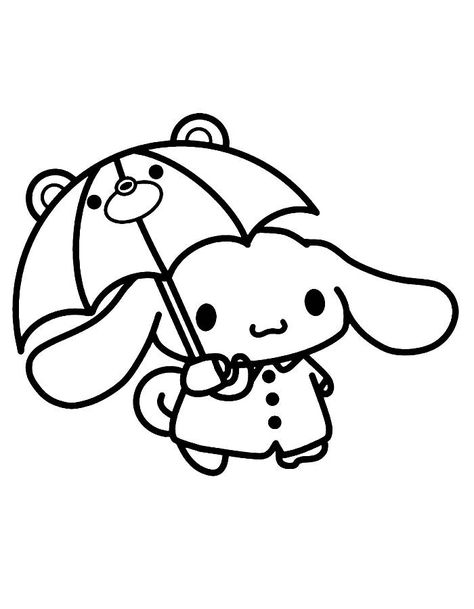 Cinnamoroll Coloring Pages Cinamoroll Colouring Page, Cinnamon Roll Sanrio Coloring Page, Sanrio Line Art, White Sanrio Icons, Cinnamoroll Outline, Coloring Pages Cinnamoroll, Cinnamon Roll Coloring Pages, Cinnamon Sanrio, Sanrio Drawing