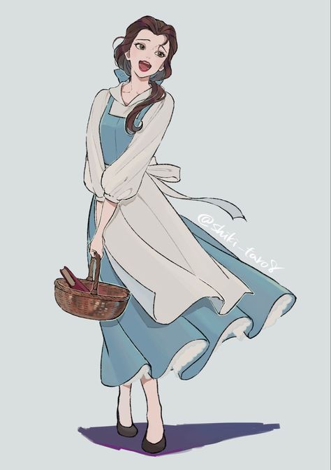 Princesas Disney Anime, Disney Character Art, Animation Disney, Disney Princess Drawings, Princess Drawings, Disney Artwork, Belle Disney, Walt Disney Animation, 캐릭터 드로잉