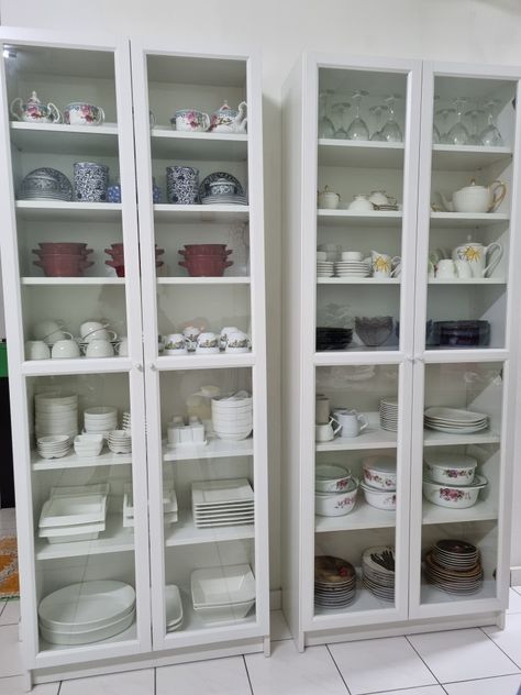 Crockery Cabinet Design, Dirty Kitchen Design, Small Room Makeover, Window Glass Design, Garage Storage Inspiration, Crockery Cabinet, Crockery Unit Design, Crockery Unit, Corner Sofa Design