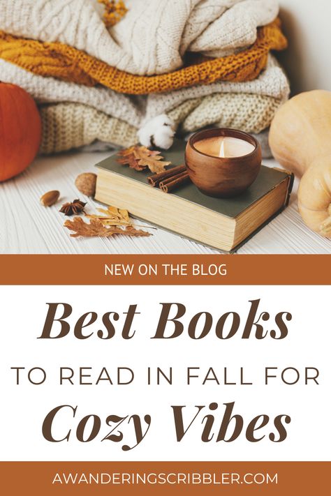 Find my list of the best cozy books to read in fall to get the best cozy vibes from mysteries, romances, small coastal towns, or the English countryside. Cozy Book Recommendations, Cozy Fall Reads, Cozy Novels, Cozy Fall Books, Books To Read In Fall, Fall Books To Read, Autumn Books, Thanksgiving Readings, Cozy Books