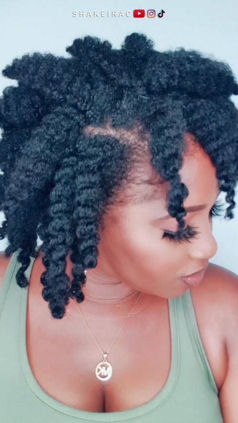 I Tried A Twist Out On My Fine Short 4C Natural Hair 😍. #hair #4chair #4cnaturalhair #fluffytwistout #naturalhairstyles #naturalhair | Shakeira Cottle | Burna Boy · Last Last Short 4c Natural Hair, Burna Boy, 4c Natural, 4c Natural Hair, Twist Outs, Twist Out, 4c Hairstyles, Hair Tutorials, Hair Tutorial