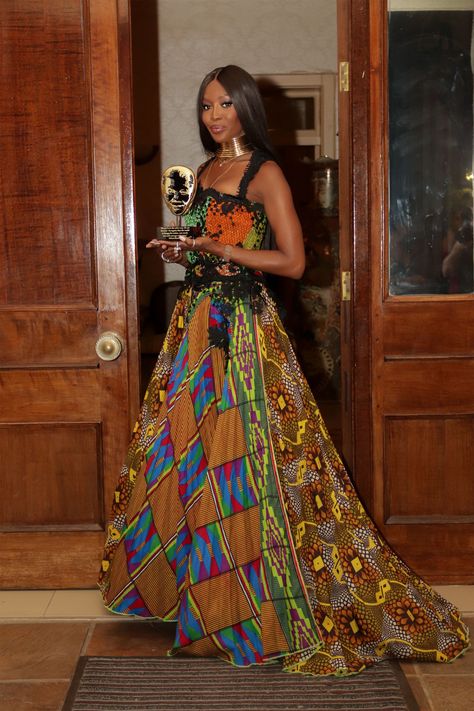 Global Citizen Festival, Models Off Duty Style, Fashion Leaders, African Clothes, African Fashion Modern, African Inspired Fashion, Global Citizen, Nelson Mandela, Naomi Campbell