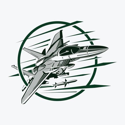 Plane Logo Design, Plane Logo, Plane Vector, Aviation Logo, Fighter Planes Jets, Jet Fighter Pilot, A 10 Warthog, Butterfly Art Painting, Airplane Art