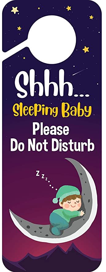 Baby Sleep Yard Sign, Baby Sleep Through The Night, Baby Sleeping Sign Front Doors Printable, Baby Sleeping Door Sign, Kids Bedroom Door Signs Baby, Baby Sleeping Sign, School Kids Crafts, Doorknob Hangers, Baby Door Hangers