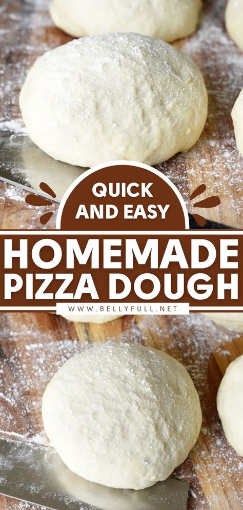 Easy Homemade Pizza Dough, Homemade Pizza Dough Recipe, Pizza Buffet, Best Pizza Dough Recipe, Homemade Pizza Crust, Pudding Chia, Pizza Dough Recipe Easy, Best Pizza Dough, Easy Pizza Dough