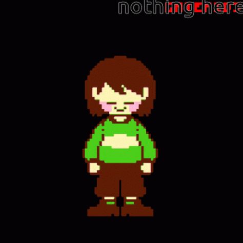 Chara Dreemurr, Undertale Gif, Chara Undertale, Pixel Art, Art Style, Gif, Tumblr, Art