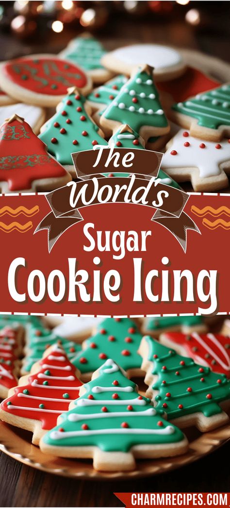 Best Sugar Cookie Icing Recipe Cutout, Diy Cookie Icing Recipe, Cookie Icing Recipe No Meringue, Decorator Cookie Icing, Beyond Frosting Sugar Cookie Icing, Homemade Decorating Icing, Sugar Cookie Icing With Meringue Powder, Best Christmas Cookie Icing Recipe, Sugar Cookie Piping Icing