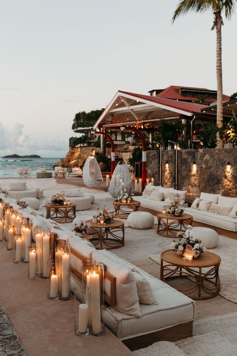 Devon Windsor, Dream Beach Wedding, Dream Beach, Desi Wedding, 인테리어 디자인, Outdoor Seating, Event Decor, Devon, Outdoor Table