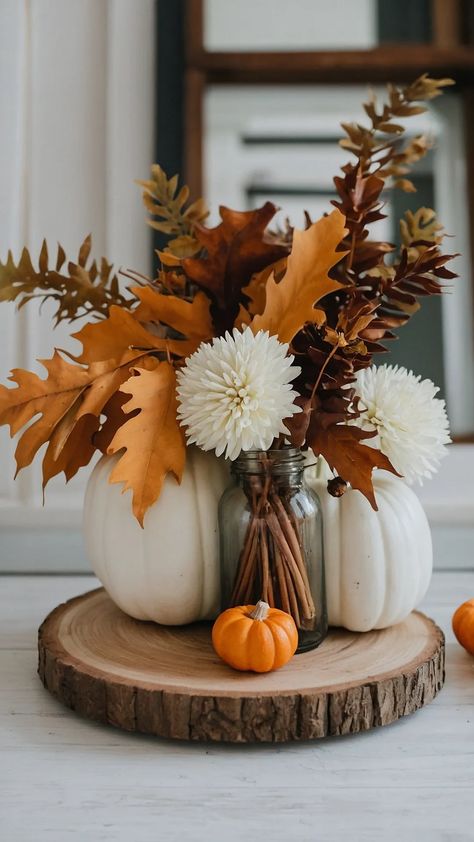 Fall Into Style: 15 Unique Decor Ideas for a Cozy Home - pulsepathlife.com Modern Fall Decor Ideas Living Room, Basic Fall Decor, Subtle Fall Decor Living Room, Subtle Autumn Decor, Minimal Autumn Decor, Fall Decor Classy, Fall Decor Neutral Colors, Diy Fall Home Decor Craft Ideas, Black And Neutral Home Decor