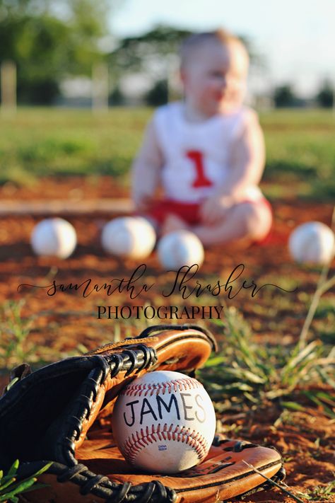 Halfway To One Baseball, Halfway To One Photoshoot Baseball, Rookie Year Pictures, Baseball Birthday Photo Shoot, Baseball Birthday Pictures, Halfway To First Baseball Birthday, Baseball First Birthday Photo Shoot, 1st Birthday Baseball Photoshoot, First Birthday Baseball Theme Pictures