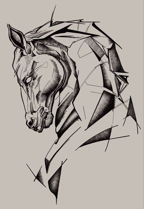 Horse Tattoo Design Sketches, Pen Sketches Simple, Tato Maori, Drawing Horse, Horse Tattoo Design, Horse Sketch, Pen Art Drawings, Horse Artwork, Horse Tattoo