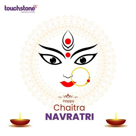 Let the auspiciousness kindle our spirits & imbibe new confidence in us! Happy Chaitra Navratri #happynavratri #art #gujarati #hindu #celebration #navratrigarba #happy #chaitra #navratri #touchstoneedu #touchstoneonline Happy Chaitra Navratri Images, Chitra Navratri, Chetra Navratri, Happy Chaitra Navratri, India Logo, Ram Navmi, Chaitra Navratri, Navratri Garba, Diwali Images