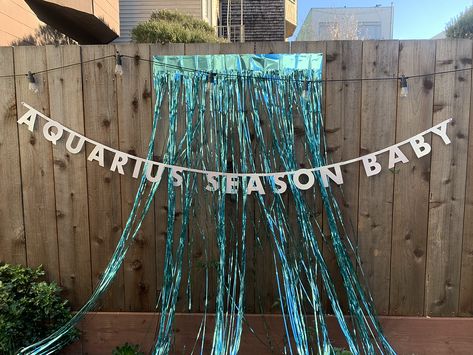 Astrology Themed Party Decoration, Aquarius Birthday Party Theme, Zodiac Birthday Party Ideas, Astrology Themed Birthday Party, Aquarius Party Theme, Small Astrology Tattoos, Zodiac Party Theme, Zodiac Theme Party, Aquarius Birthday Party