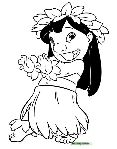 Lilo & Stitch Coloring Page Lilo Drawing, Lilo Ve Stitch, Lilo I Stitch, Stitch Coloring, Angel Coloring Pages, Stitch Coloring Pages, Lilo Und Stitch, Lilo And Stitch Drawings, Stitch Drawing