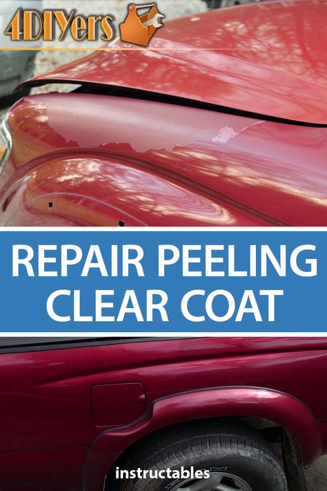 How To Fix Peeling Clear Coat On Car, Car Rust Repair, Car Repair Logo, Auto Detailing Logo, Car Detailing Logo, Car Restoration Diy, Car Paint Repair, Auto Body Work, Automotive Restoration