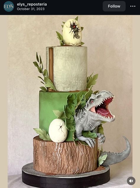 Dinasour Birthday, Dino Birthday Cake, T Rex Cake, Jurassic Park Birthday Party, Dinosaur Birthday Theme, Dinosaur Birthday Party Decorations, Dino Cake, Dinosaur Birthday Cakes, Dinosaur Themed Birthday Party