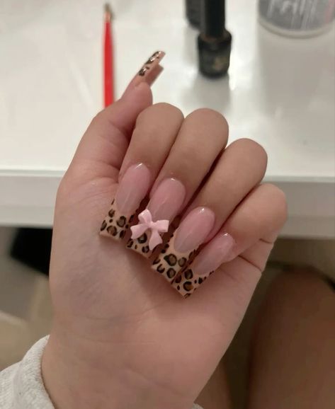 Cheetah Print Nails, Cheetah Nails, Leopard Print Nails, Print Nails, Leopard Nails, Unique Acrylic Nails, Pink Acrylic Nails, Square Acrylic Nails, Fire Nails